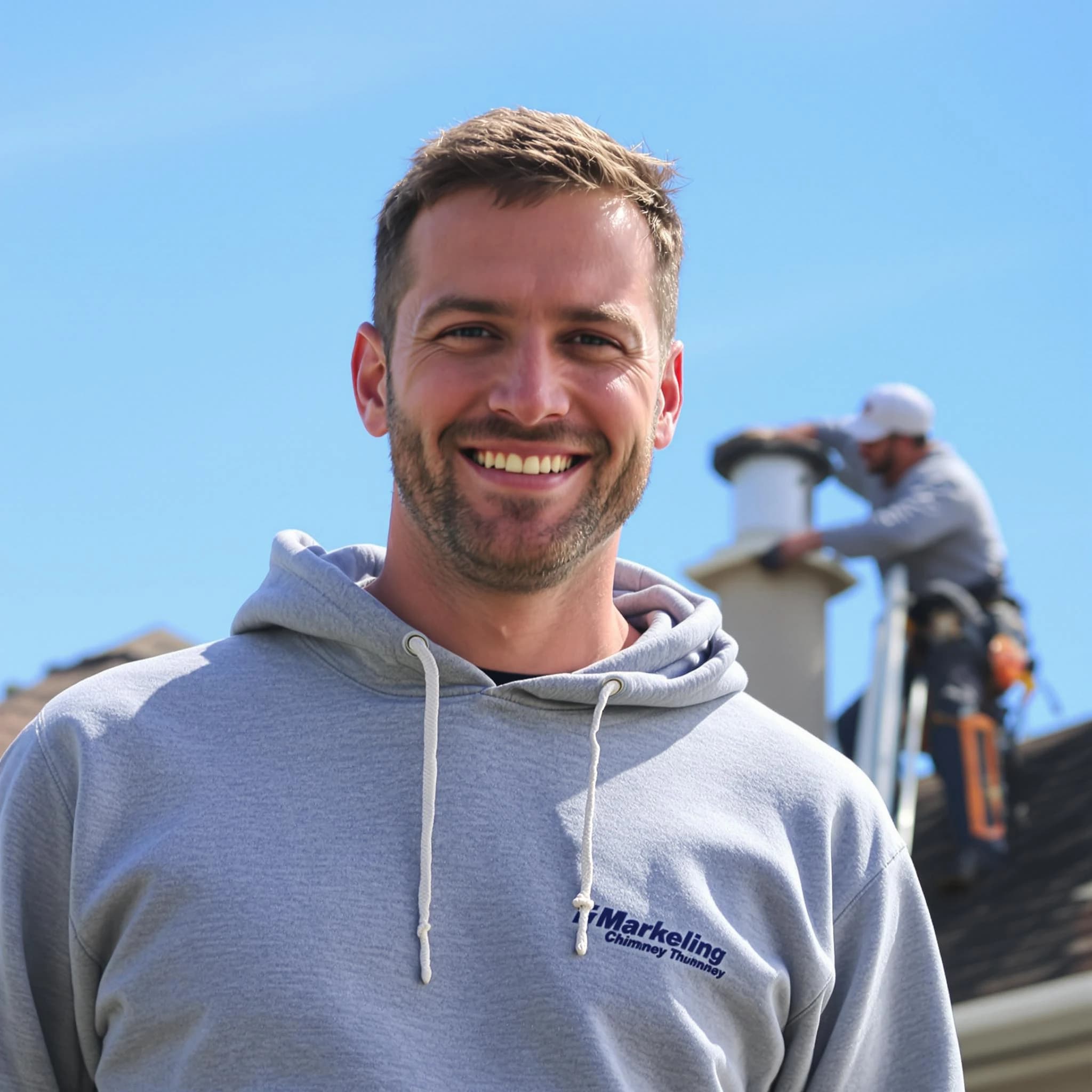 The Woburn Chimney Sweep team.